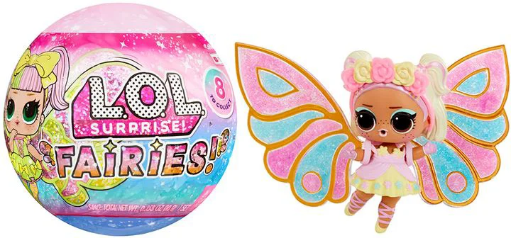 image for Papusa-zana cu aripi L.O.L. SURPRISE!, seria Fairies! foto