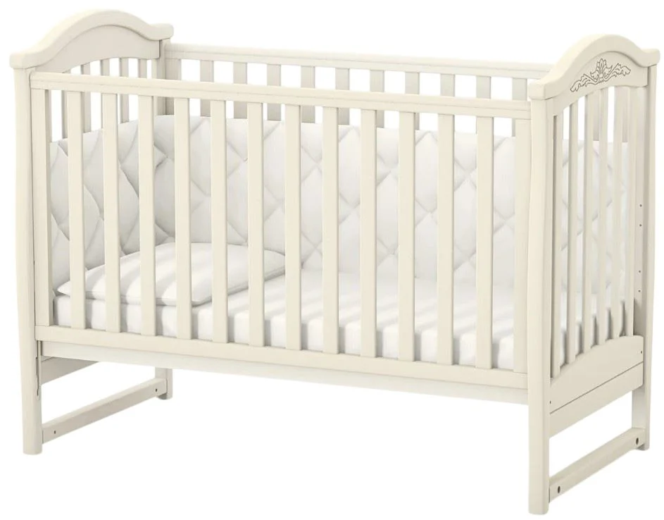 image for Кроватка Veres LD3 Beige, 120x60 см foto