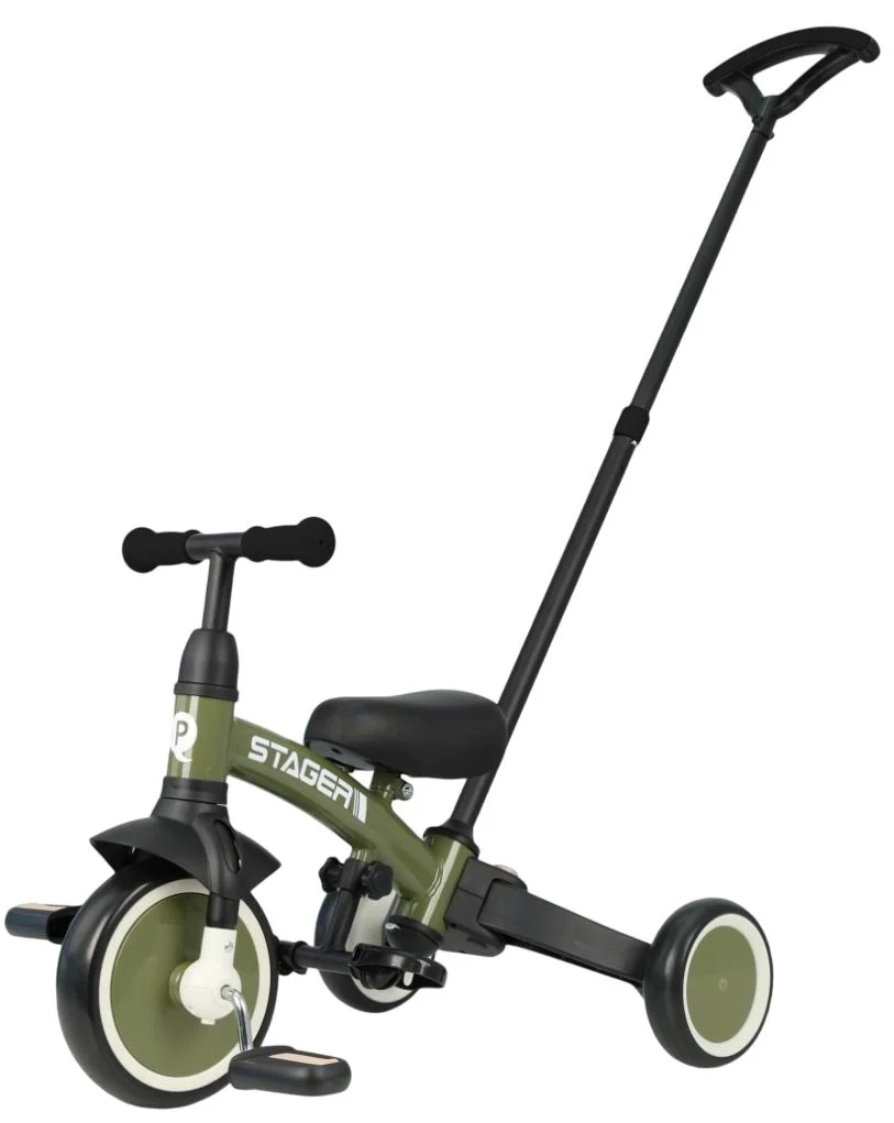 image for Трёхколёсный велосипед 3 в 1 Qplay Stager Green foto