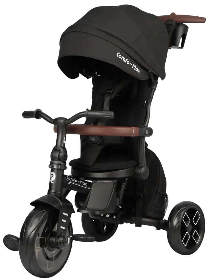 Tricicleta Qplay Comfo Max Black foto