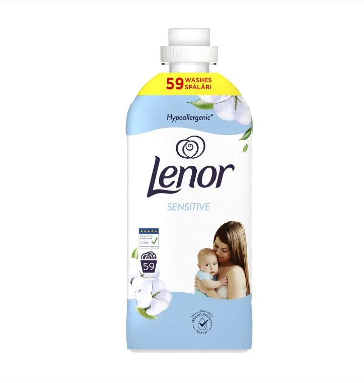 image for Кондиционер для белья Lenor Sensitive Cotton Fresh, 59 стирок foto