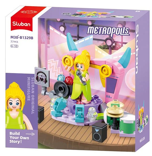 image for Конструктор Sluban Мини игровые наборы, 4 модели foto