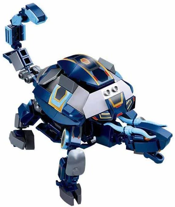Constructor Sluban Robot Testoasa neagra 2 in 1, 251 el. foto