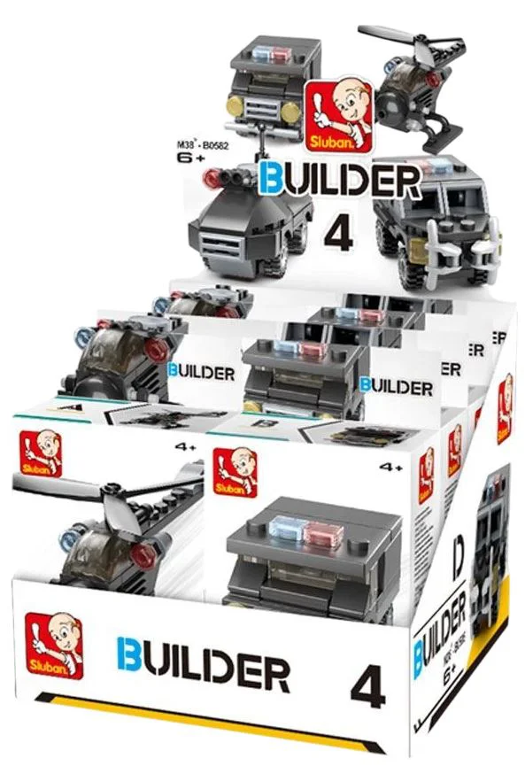 Constructor Sluban Transportul politiei, 4 modele in as. foto