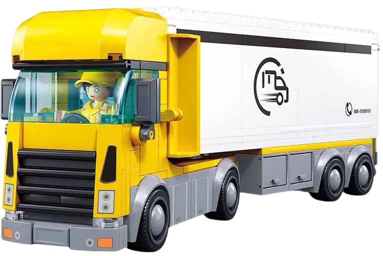 image for Constructor Sluban Camion de livrare, 269 el. foto