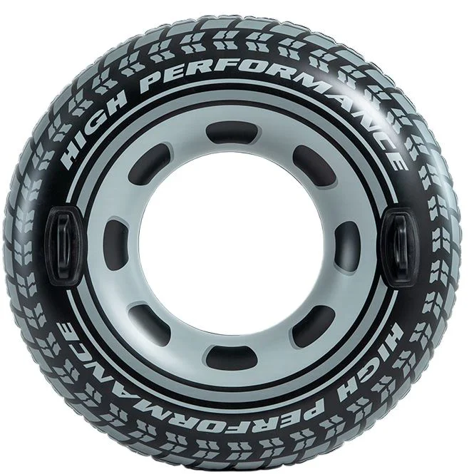 Cerc gonflabil Intex Anvelopa cu manere (9+ ani), D 114 cm foto
