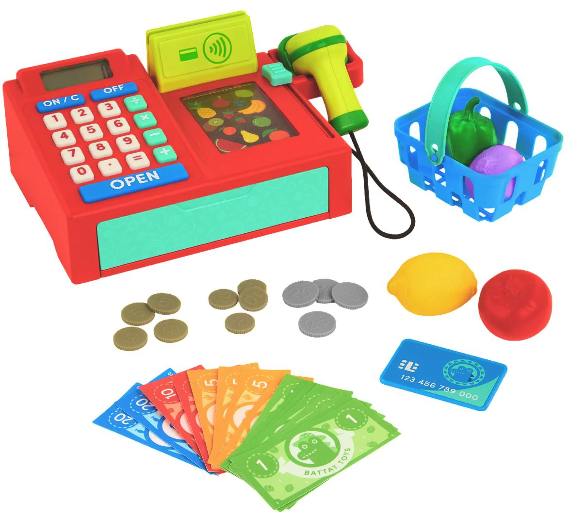 image for Игровой набор кассовый аппарат Battat Ring It Up foto