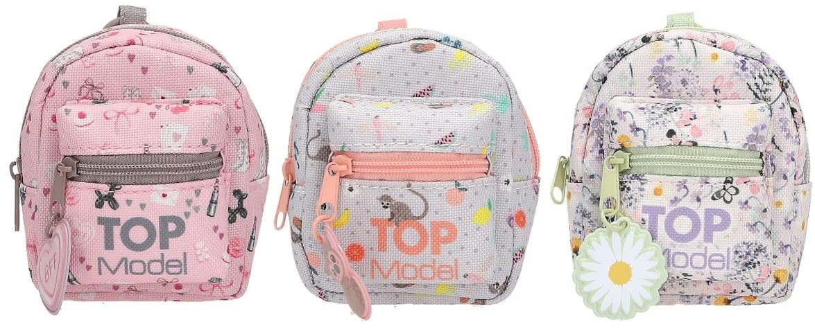 image for Rucsac Mini TOPModel cu articole de papetarie foto