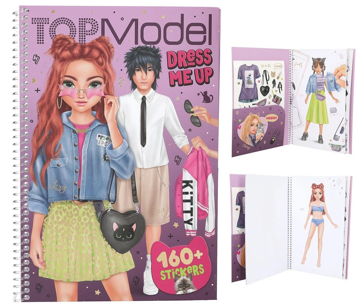 Книга с наклейками TOPModel Dress Me Up foto