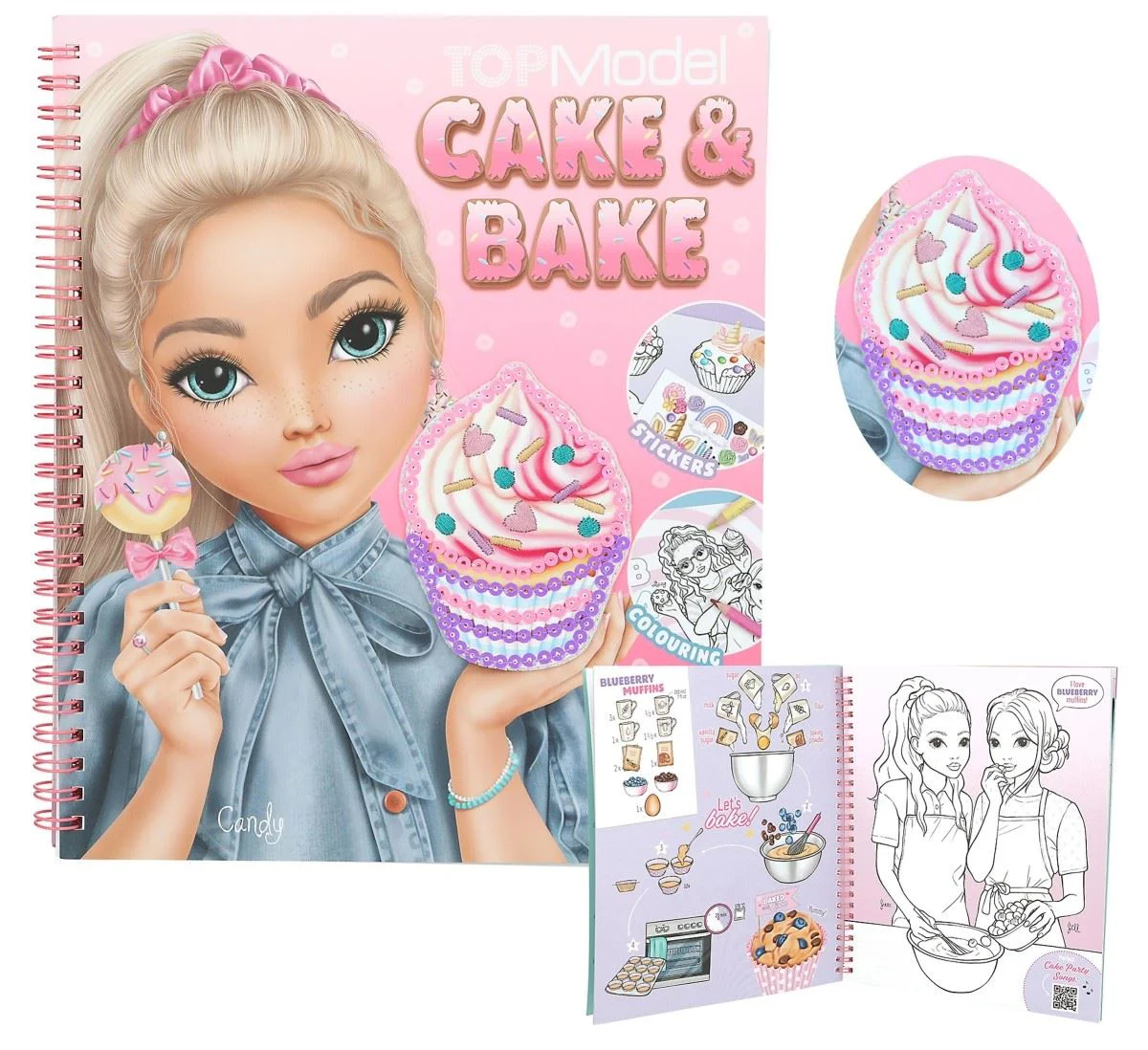 image for Блокнот для раскрашивания TOPModel Cake&Bake foto
