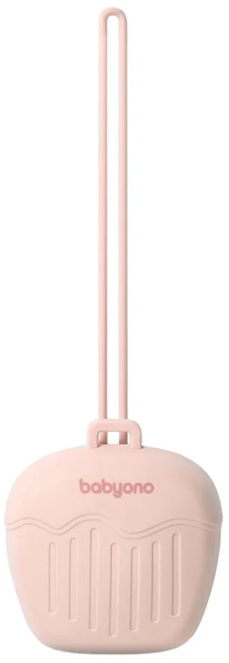 image for Cutie din silicon pentru suzeta BabyOno Roz foto
