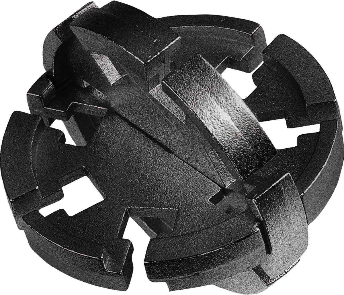 image for Mini puzzle mecanic Eureka Mini Huzzle Disk black foto