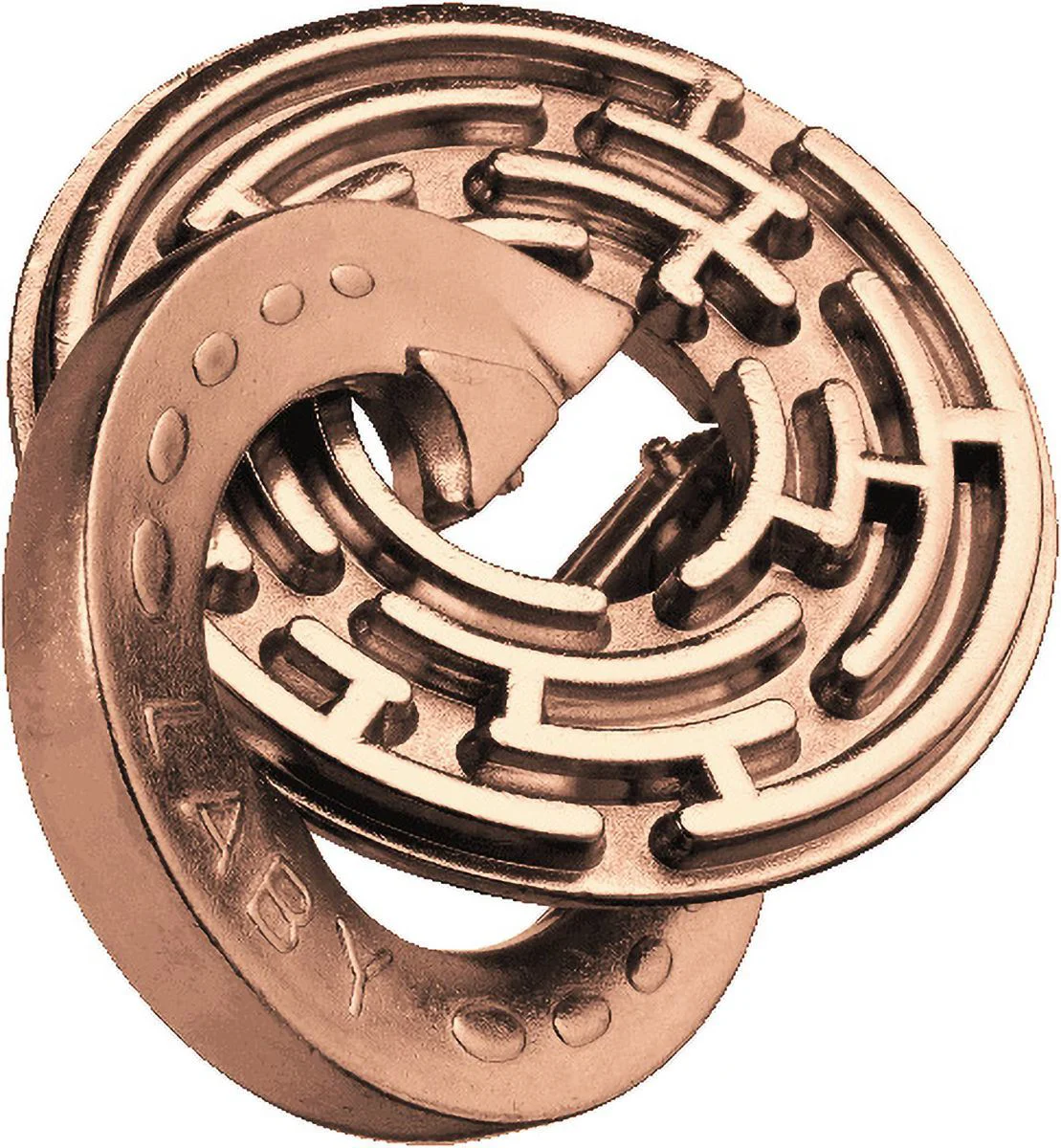 Мини-головоломка Eureka Mini Huzzle Laby - antique copper foto