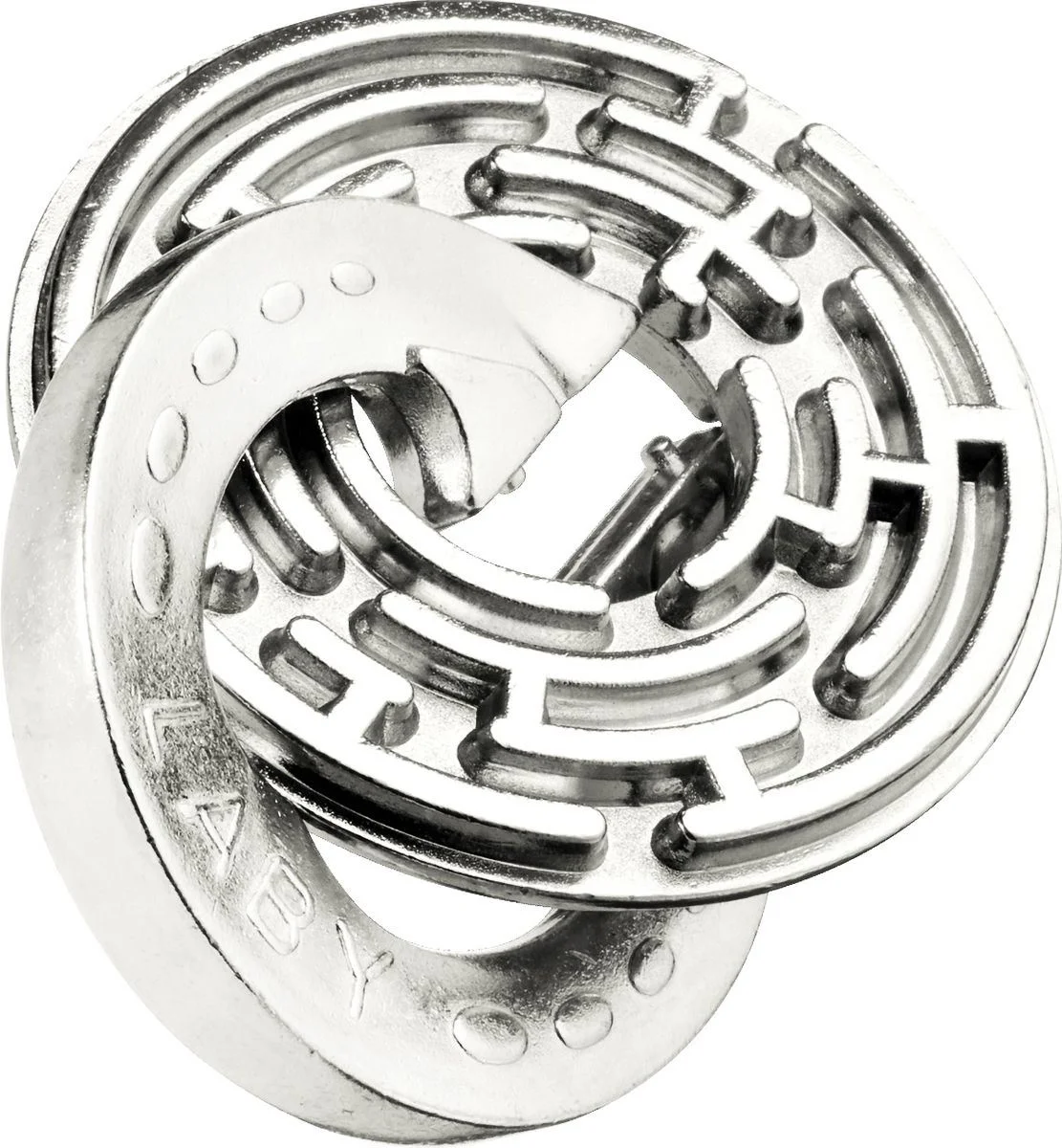 image for Mini puzzle mecanic Eureka Mini Huzzle Laby - silver foto
