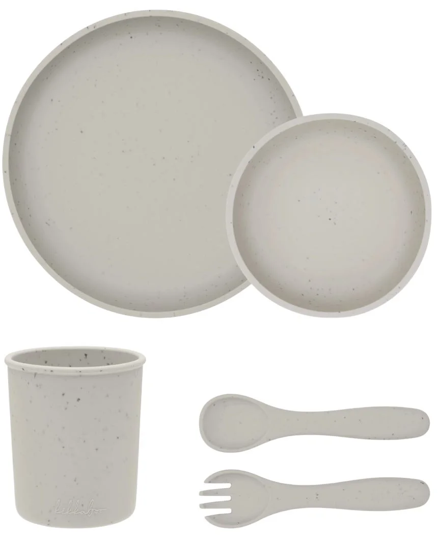 image for Набор для кормления из силикона KikkaBoo Platinum Sand, 5 шт. foto