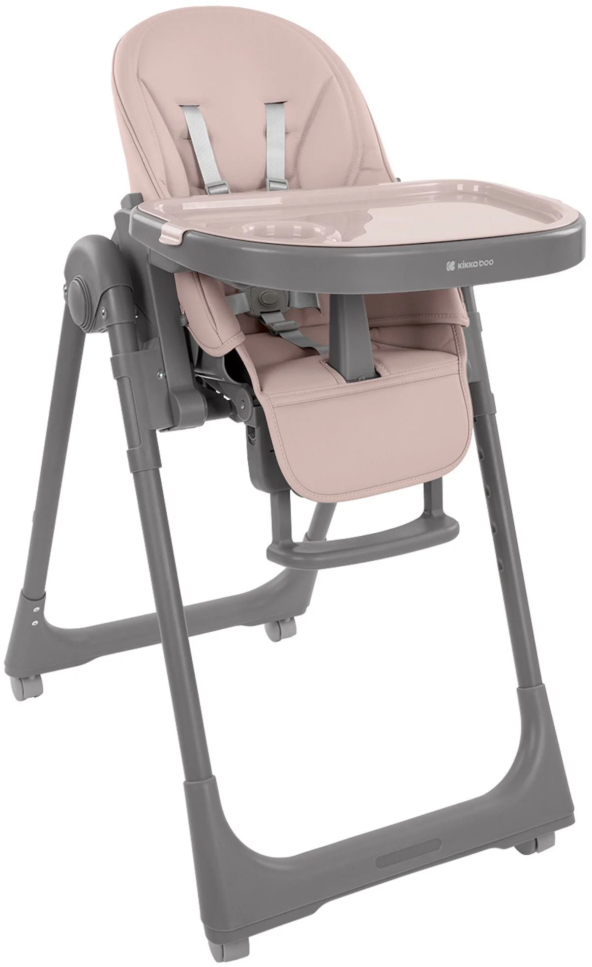 image for Scaun de masa KikkaBoo Pastello 2 Pink foto