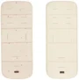 Saltea cu spuma de memorie pentru carucior KikkaBoo Secret Garden Beige foto