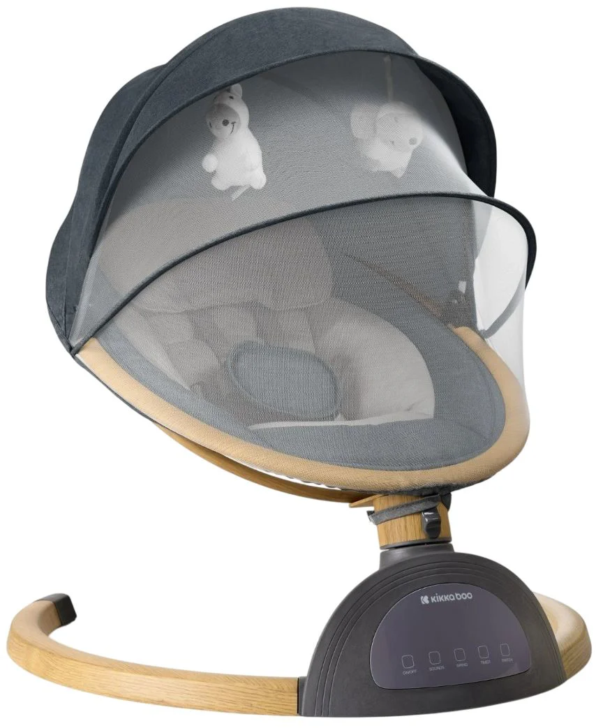 image for Электрические качели KikkaBoo Ashlee 2025 Dark Grey foto