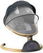 Электрические качели KikkaBoo Ashlee 2025 Dark Grey foto