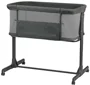Кроватка co‑sleeper KikkaBoo Noah Dark Grey foto