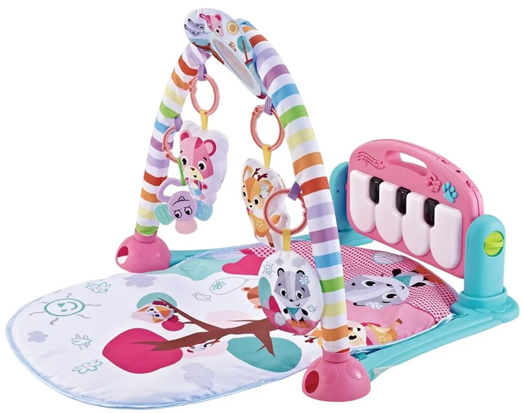 image for Salteluta de joaca KikkaBoo Piano Pink Forest foto