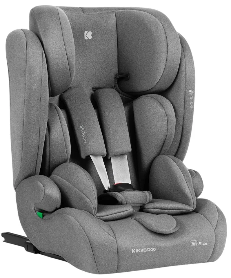 image for Автокресло KikkaBoo i-Cross Light Grey i-Size, 76-150 см foto