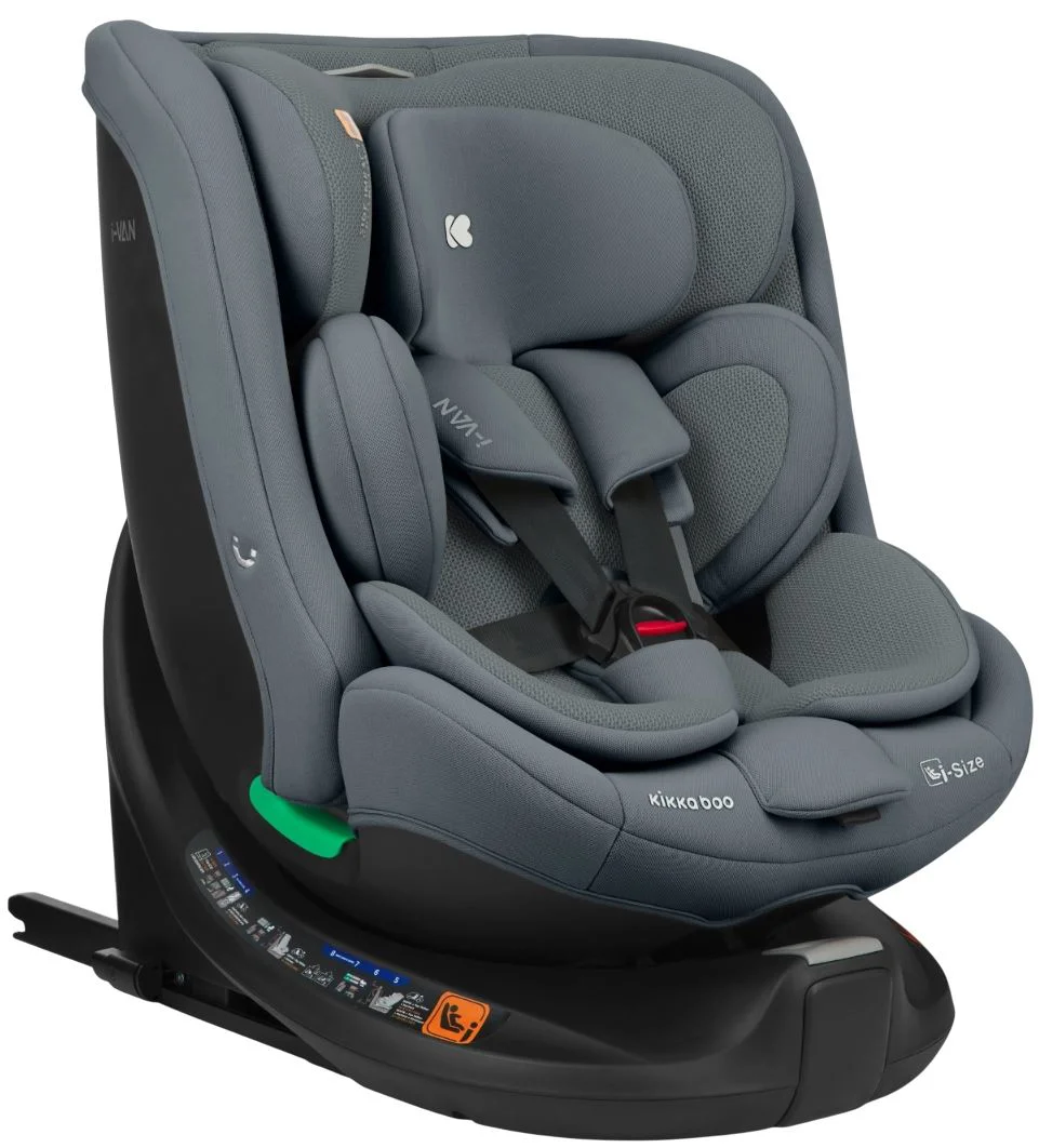 image for Автокресло KikkaBoo i-Van Black i-Size, 40-150 см foto
