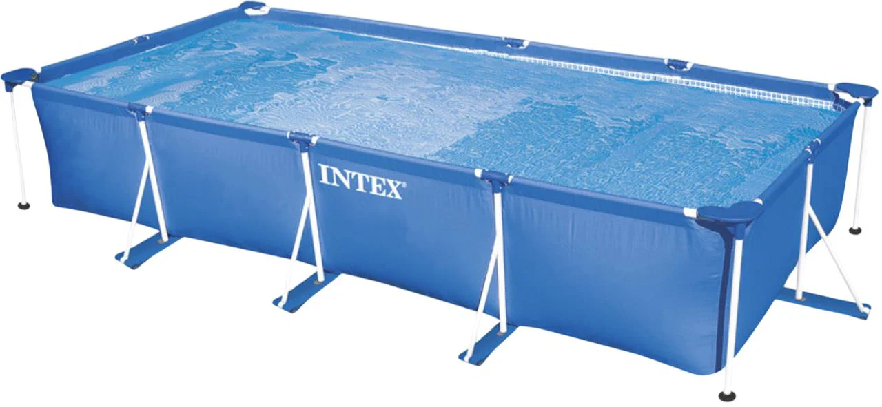 image for Piscina rectangular frame Intex 450х220х84 cm, 7127 l, cadru metalic foto