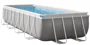 Piscina Prism frame rectangular Intex, 488x244x107cm, 10874L, cadru metalic foto