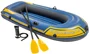 Barca gonflabila Intex Challenger 2 cu vasle si pompa, 236x114x41 cm, pana la 200 kg foto