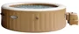 Jacuzzi SPA gonflabil Intex Sahara Tan Round Bubble Spa, 236х71 cm, 1339 l, 8 persoane foto