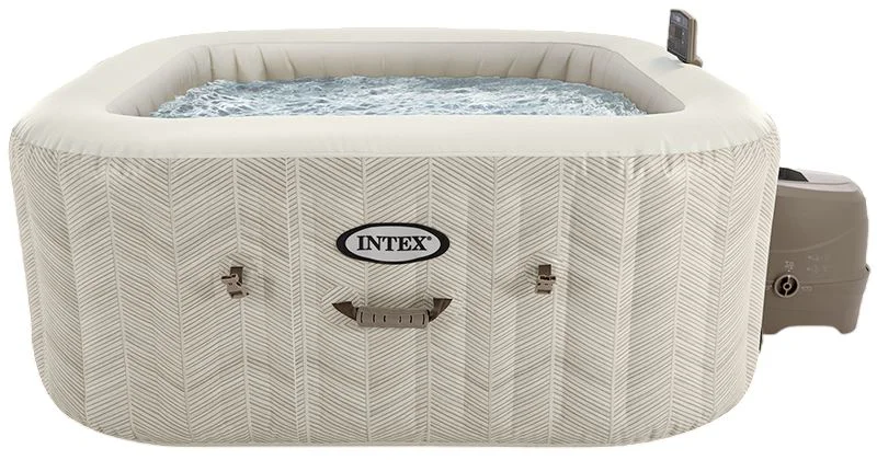 image for Jacuzzi SPA gonflabil Intex Chevron Deluxe, 173x71 cm, 795 l, 4 persoane foto