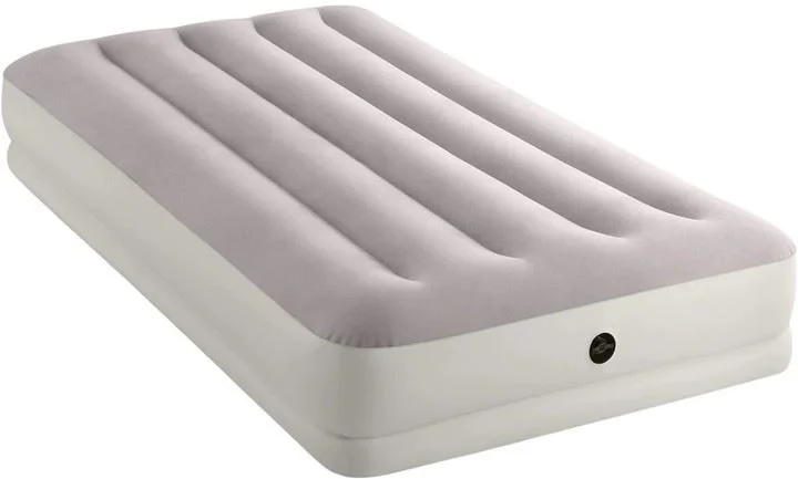 image for Saltea gonflabila Intex Velur Prestige cu pompa USB portabila 5V, 99x191x30 cm, pana la 136 kg foto