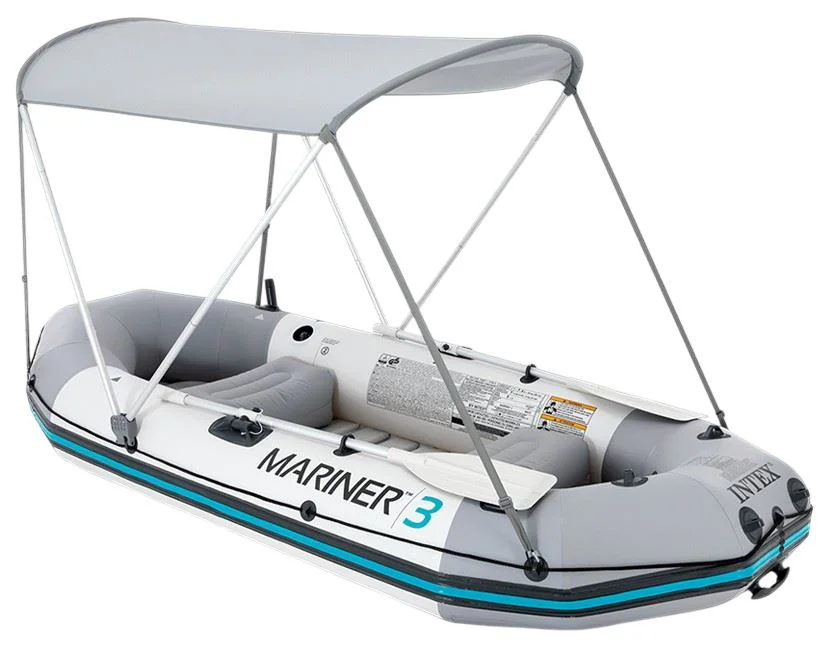 Copertina solara Intex pentru barcile Challenger, Seahawk, Excursion sau Mariner, 160x142 cm foto