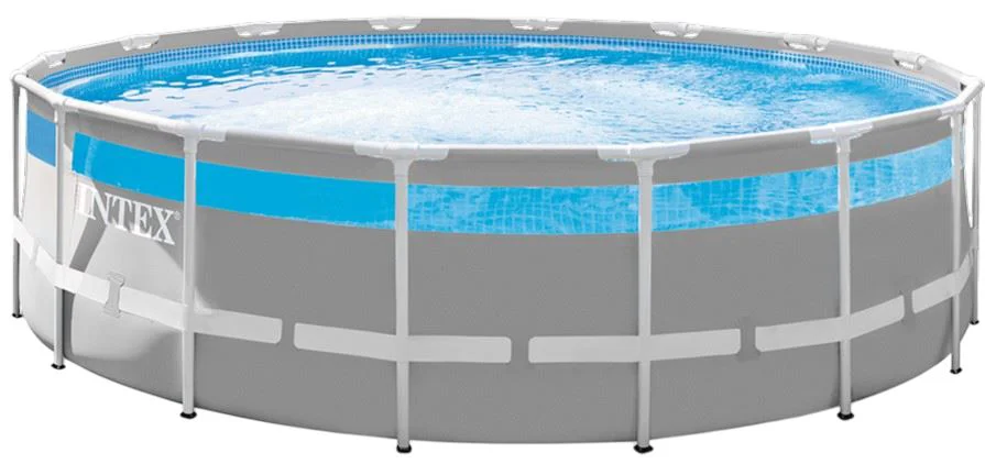 image for Piscina Prism frame ClearView Intex 488x122 cm, 19156 l, cadru metalic foto