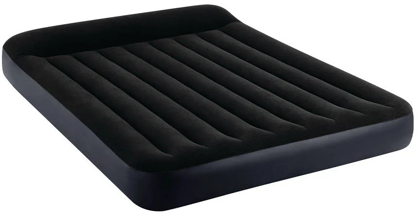 image for Saltea gonflabila Intex Velur Prestige cu pompa incorporata 220V, 152x203x30 cm, pana la 272 kg foto