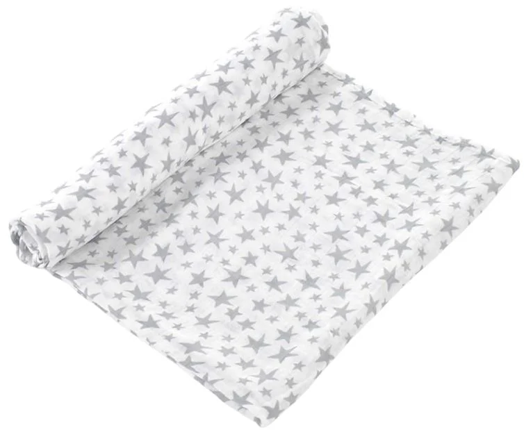 Pelinca de muselina din bambus Jane Star, 120x120 foto