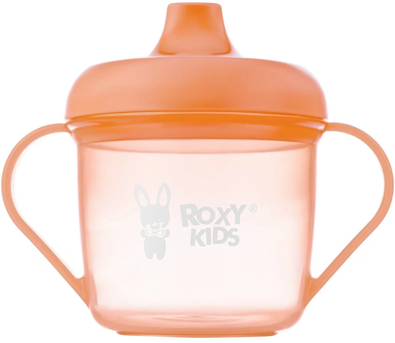 image for Тренировочная кружка-поильник с носиком Roxy Kids Peach, 180 мл foto