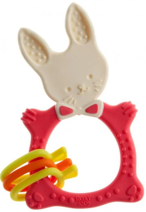 image for Inel gingival Roxy Kids Coral Bunny foto