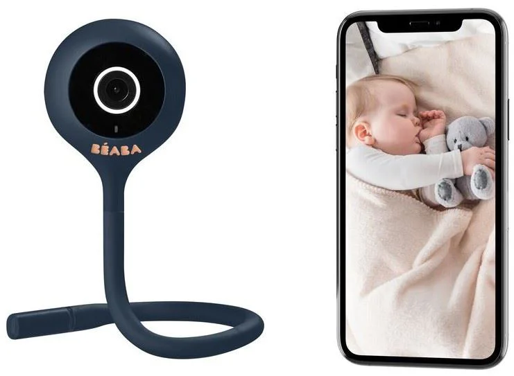 image for Видеоняня Beaba Zen Connect с Wi-Fi Night Blue foto