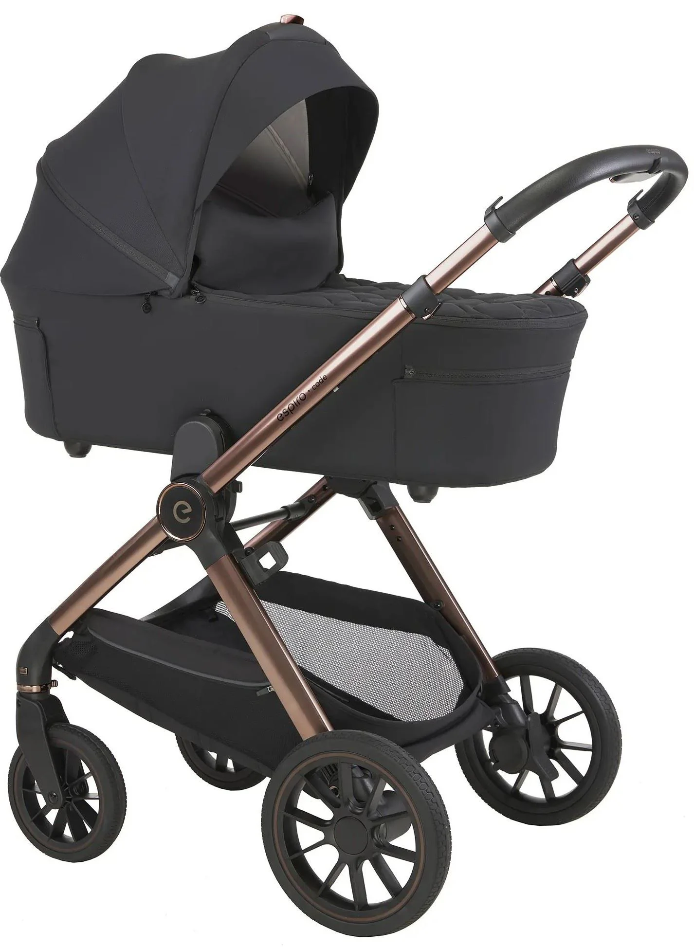 image for Carucior 2 in 1 Espiro Code Clever Black foto