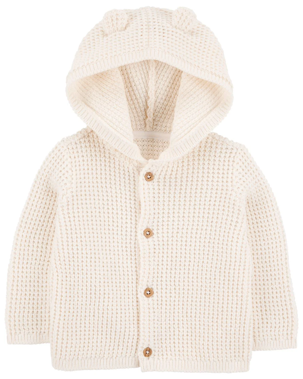 image for Carter's Cardigan tricotat Solid Ivory foto