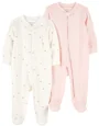 Carter's Set 2 piese Pijamale Mini Elephant Stripe foto