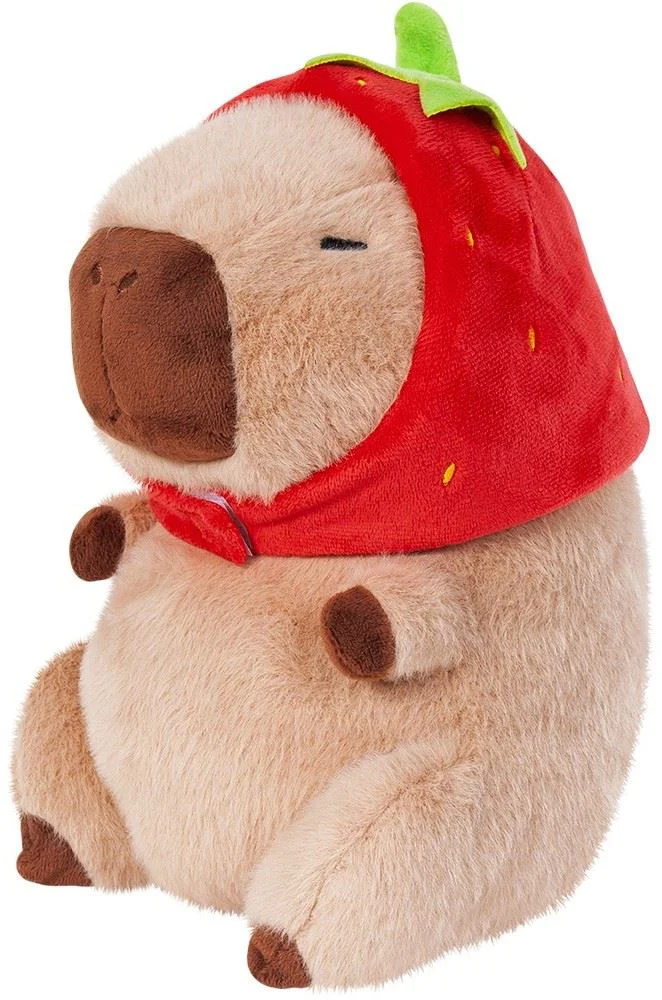 image for Мягкая игрушка Stip Капибара Клубника, 23 см foto