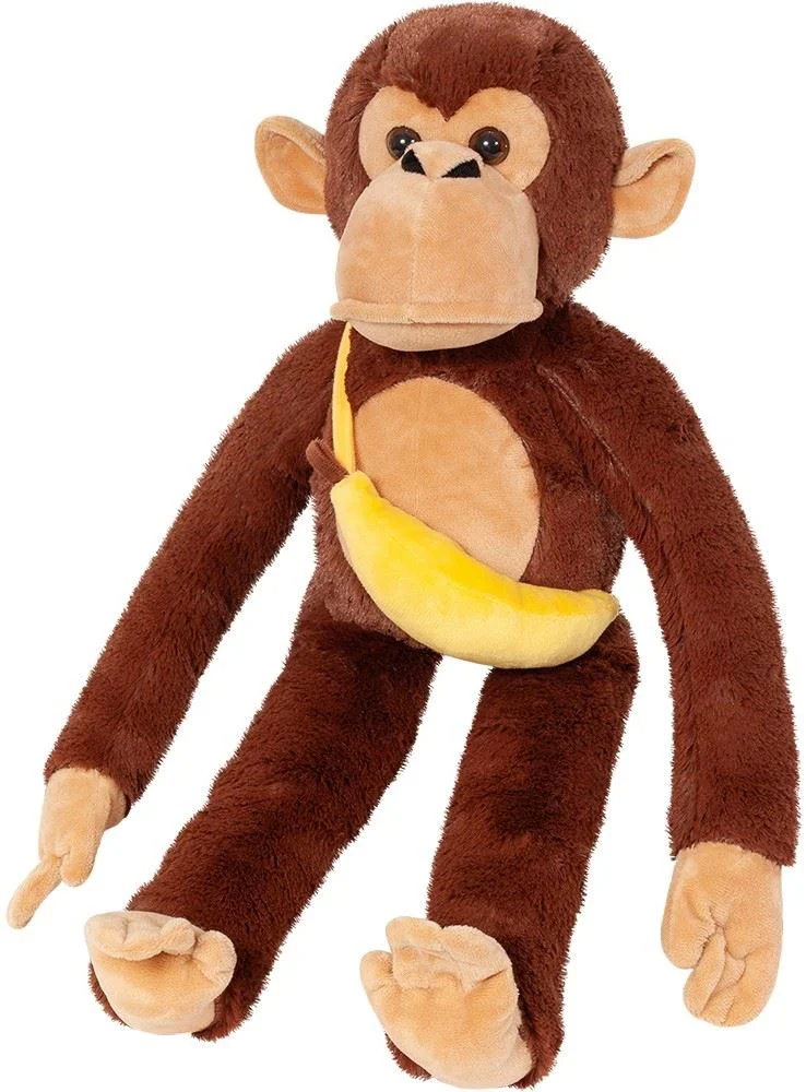 image for Мягкая игрушка Stip Обезьяна коричневая с бананом, 45 см foto