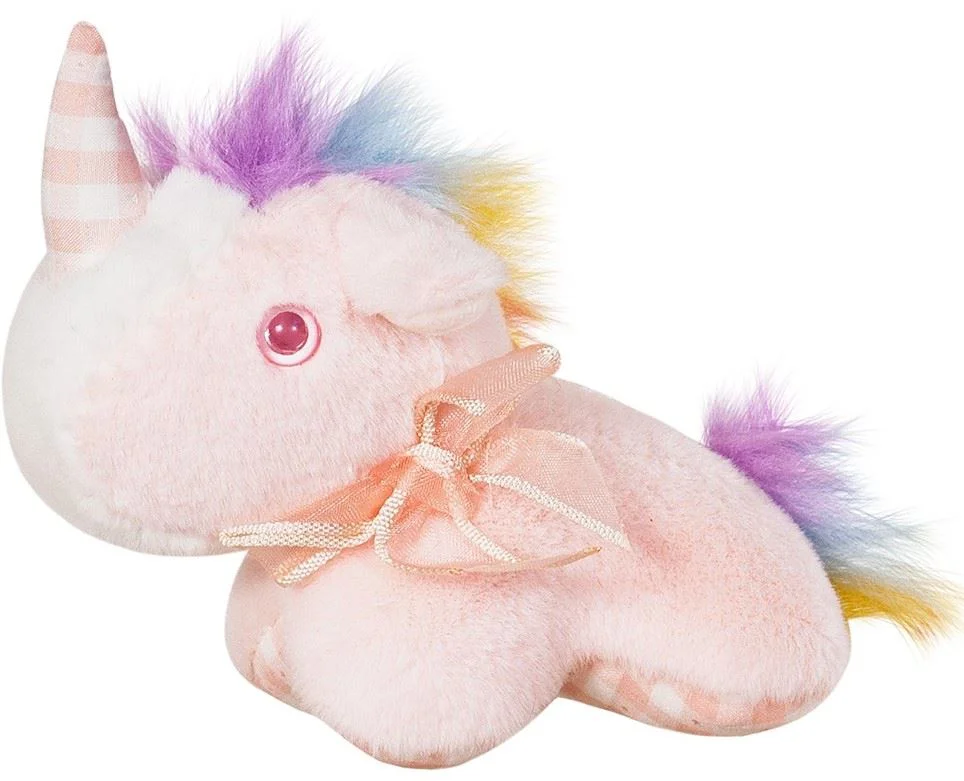 Jucarie de plus Stip Unicorn Roz, 13 cm foto