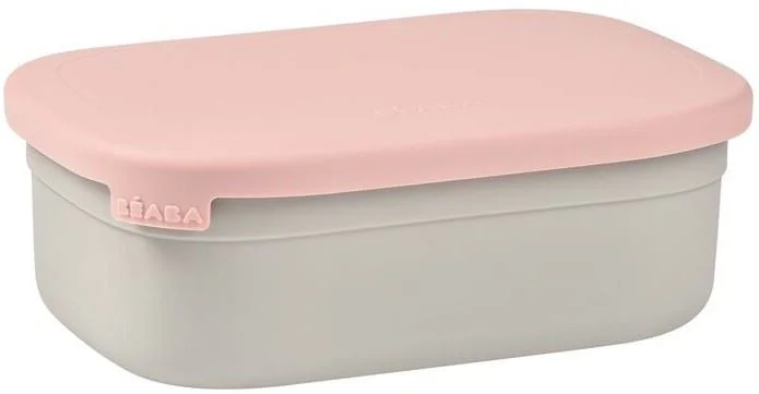 image for Контейнер из нержавеющей стали Beaba Powder Pink foto