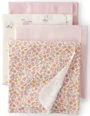 Carter's Set 4 paturele Pink Ditsy Floral foto