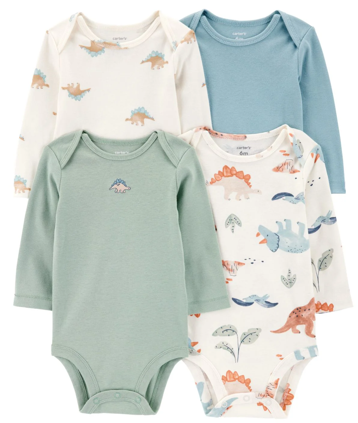 Carter's Комплект бодиков Dino Print foto