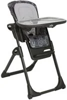 Стульчик для кормления Joie Mimzy Recline ABC Charcoal
